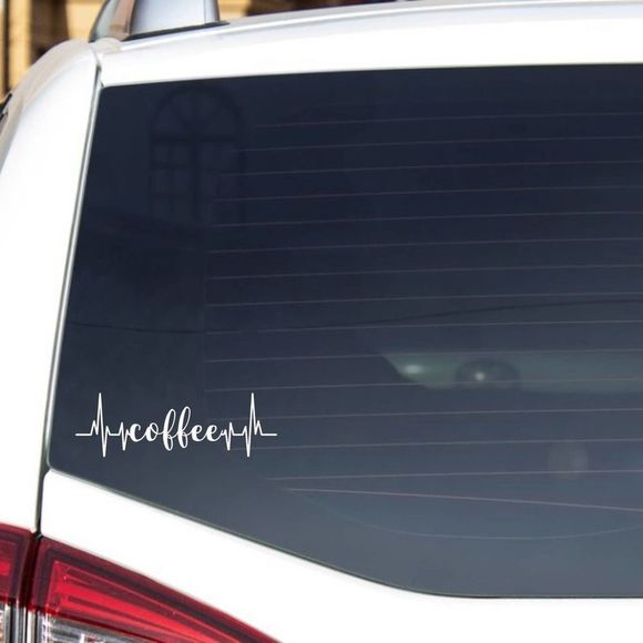Coffee Is Life Vinyl Car Decal - Picture 1 of 4